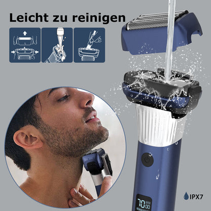 Qimmaol FK705 Elektrischer Folienrasierer 5 Klingen Pro