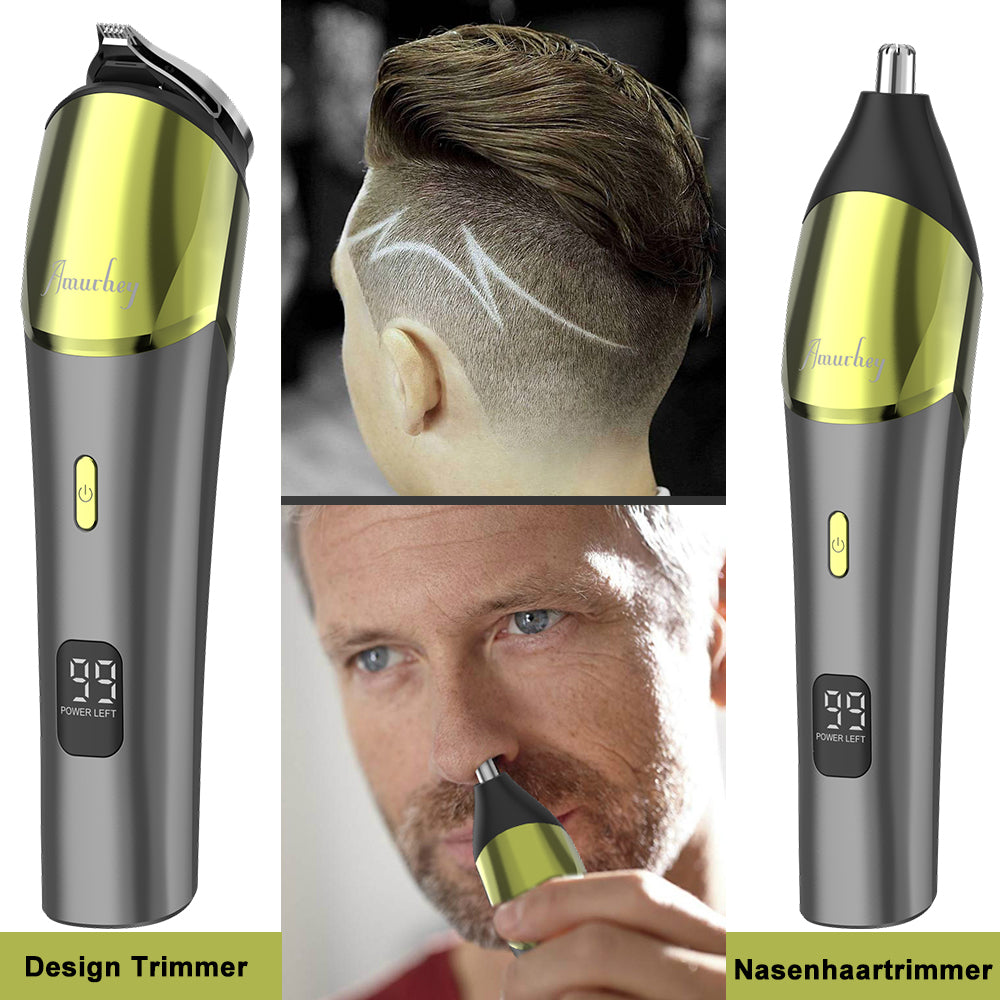 Qimmaol FK9001J Multifunktionaler Bartschneider und Haarschneider Ein Kit für alle Verwendungen