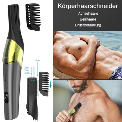 Qimmaol FK9001J Multifunktionaler Bartschneider und Haarschneider Ein Kit für alle Verwendungen